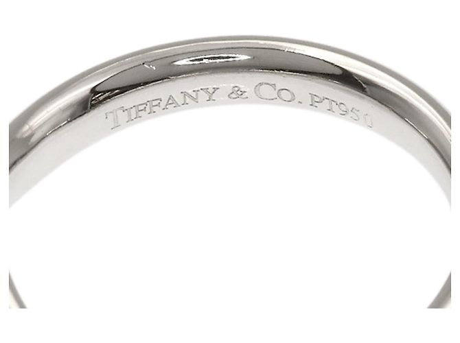 Tiffany & Co. Diamantring mit gebogenem Band aus Platin 950 - Ansicht 6