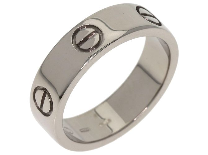 Anello Love Cartier in oro bianco 18K - vista 2