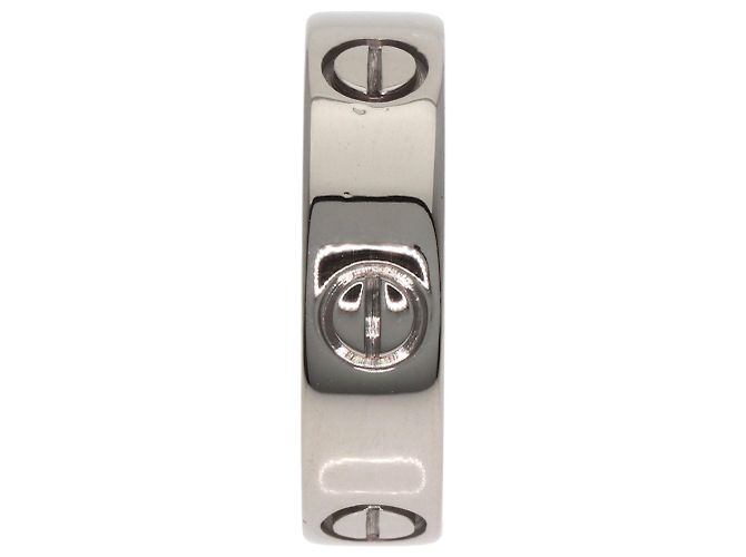 Anello Love Cartier in oro bianco 18K - vista 3