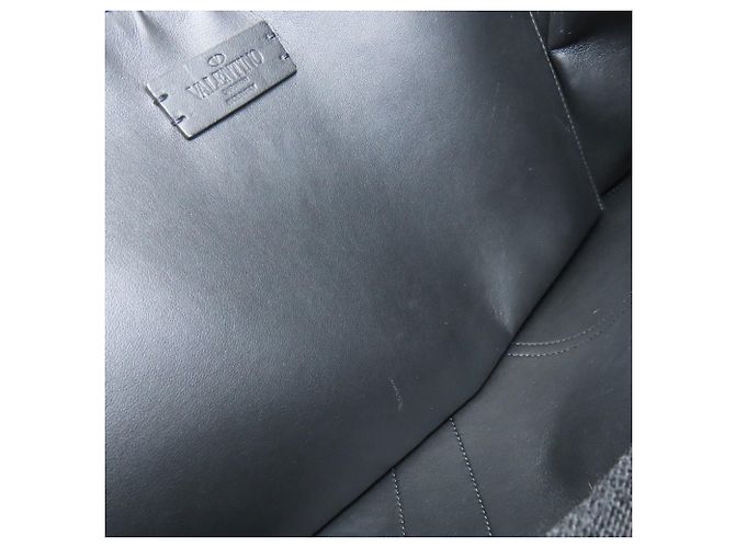 Borsa Tote con Logo Valentino Nero - vista 10