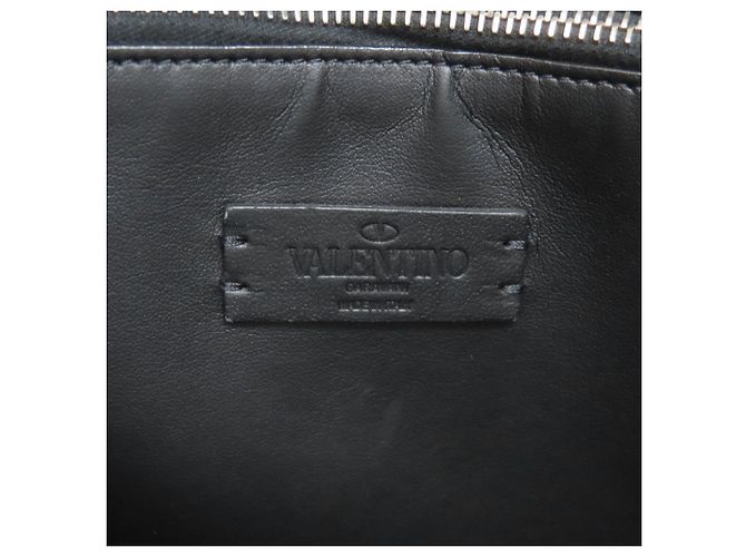 Borsa Tote con Logo Valentino Nero - vista 6