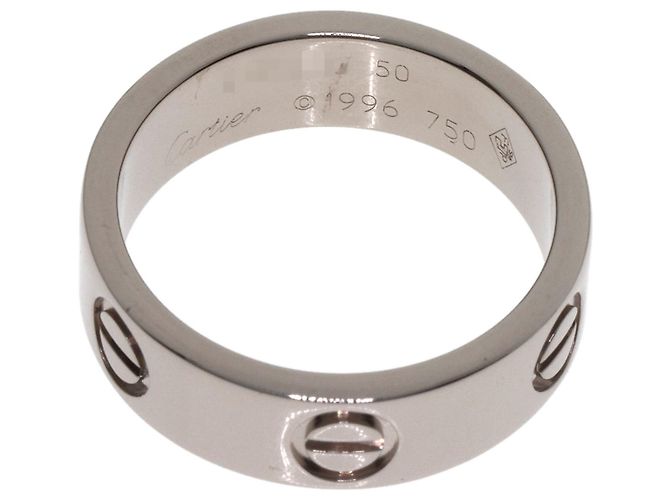 Anello Love Cartier in oro bianco 18K - vista 4