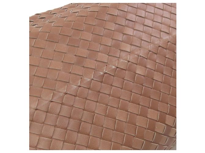 Borsa in pelle marrone Intrecciato di Bottega Veneta - vista 12