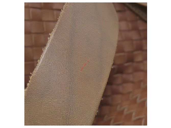 Borsa in pelle marrone Intrecciato di Bottega Veneta - vista 14