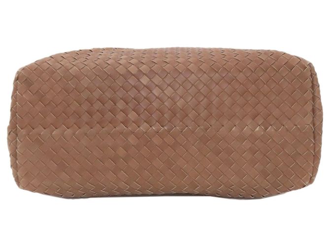 Borsa in pelle marrone Intrecciato di Bottega Veneta - vista 4