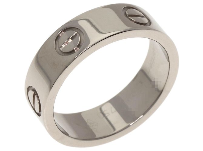 Anello Love Cartier in oro bianco 18K - vista 2