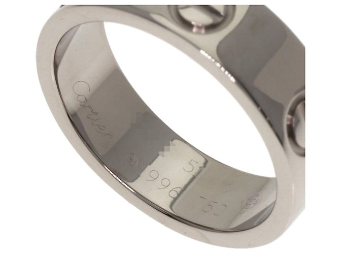 Anello Love Cartier in oro bianco 18K - vista 5