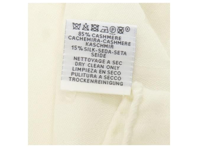 Stola in cashmere Hermès Bianco - vista 5