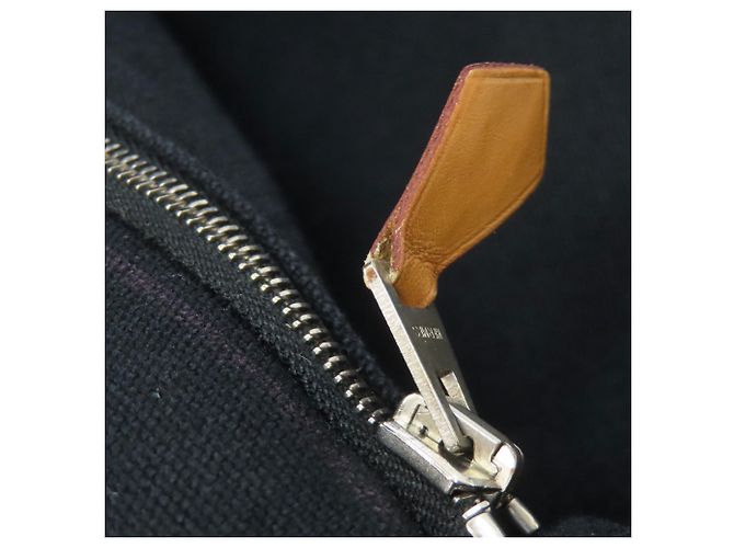 Borsa Tote GM Hermès Marrone Nero - vista 10