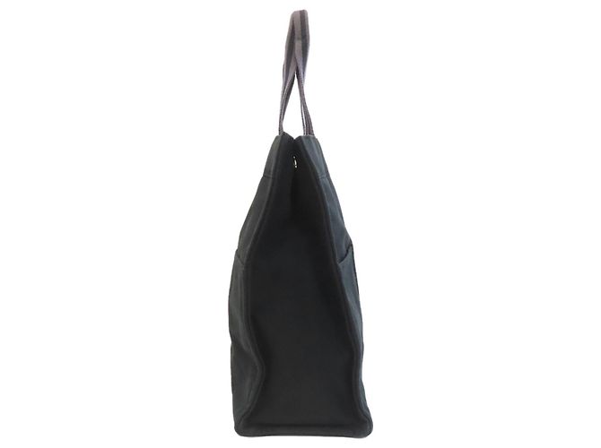 Borsa Tote GM Hermès Marrone Nero - vista 3