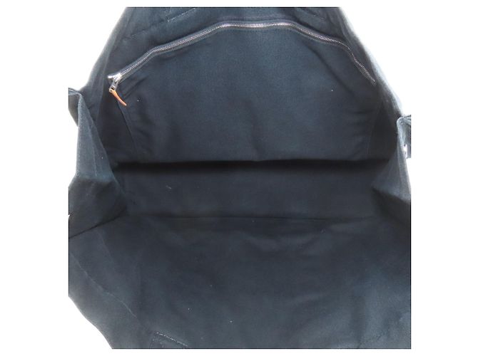 Borsa Tote GM Hermès Marrone Nero - vista 5