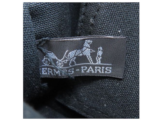 Borsa Tote GM Hermès Marrone Nero - vista 6