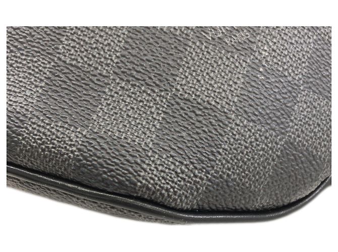 Marsupio Damier Graphite Louis Vuitton Damier ebene - vista 16