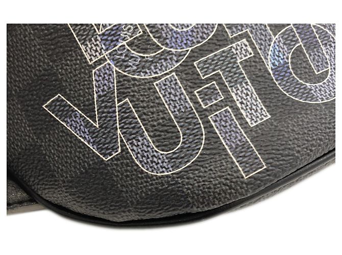 Marsupio Damier Graphite Louis Vuitton Damier ebene - vista 17