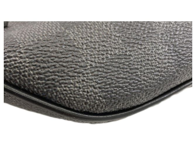 Marsupio Damier Graphite Louis Vuitton Damier ebene - vista 19