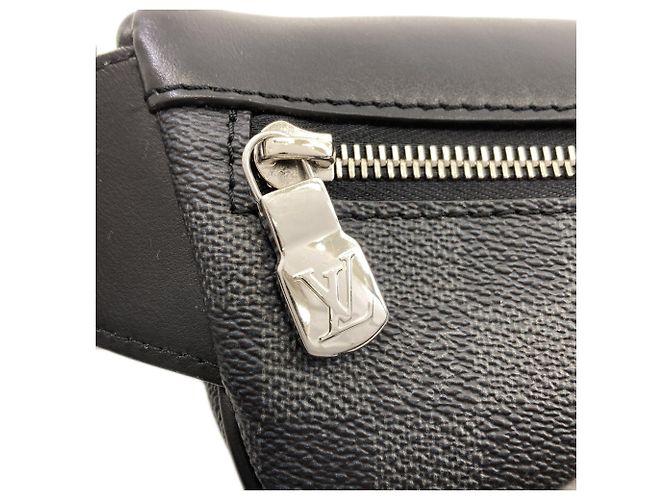 Marsupio Damier Graphite Louis Vuitton Damier ebene - vista 9