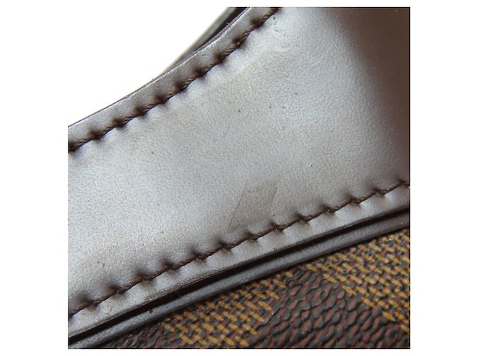 Borsa a Spalla Sistina MM N41541 di Louis Vuitton Marrone Damier ebene - vista 11