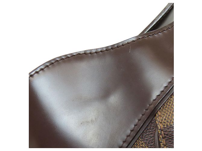Borsa a Spalla Sistina MM N41541 di Louis Vuitton Marrone Damier ebene - vista 12