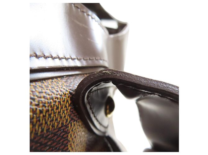 Borsa a Spalla Sistina MM N41541 di Louis Vuitton Marrone Damier ebene - vista 15