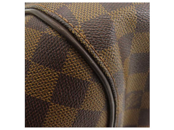 Borsa a Spalla Sistina MM N41541 di Louis Vuitton Marrone Damier ebene - vista 23