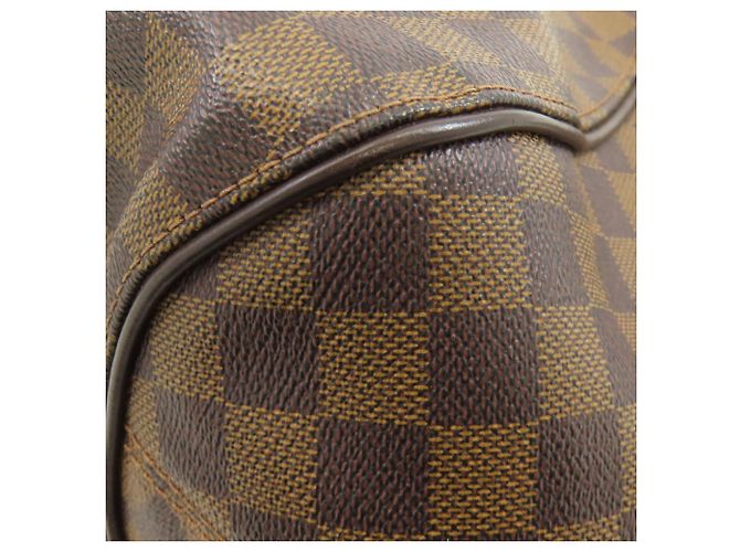 Borsa a Spalla Sistina MM N41541 di Louis Vuitton Marrone Damier ebene - vista 24