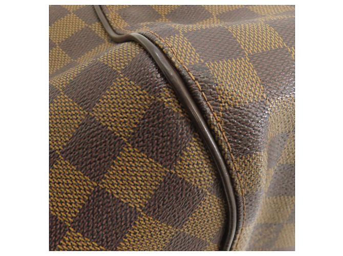 Borsa a Spalla Sistina MM N41541 di Louis Vuitton Marrone Damier ebene - vista 25