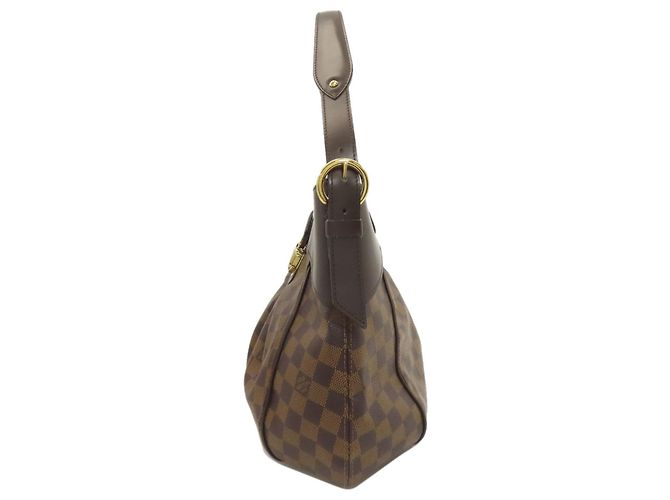Borsa a Spalla Sistina MM N41541 di Louis Vuitton Marrone Damier ebene - vista 3