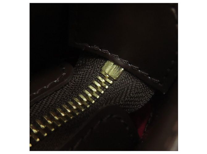 Borsa a Spalla Sistina MM N41541 di Louis Vuitton Marrone Damier ebene - vista 9