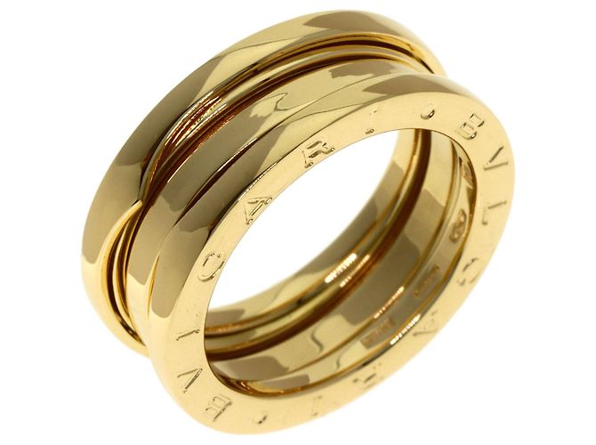Bulgari Anello BVLGARI B-zero1 a 2 bande in oro giallo 18K D'oro - vista 2