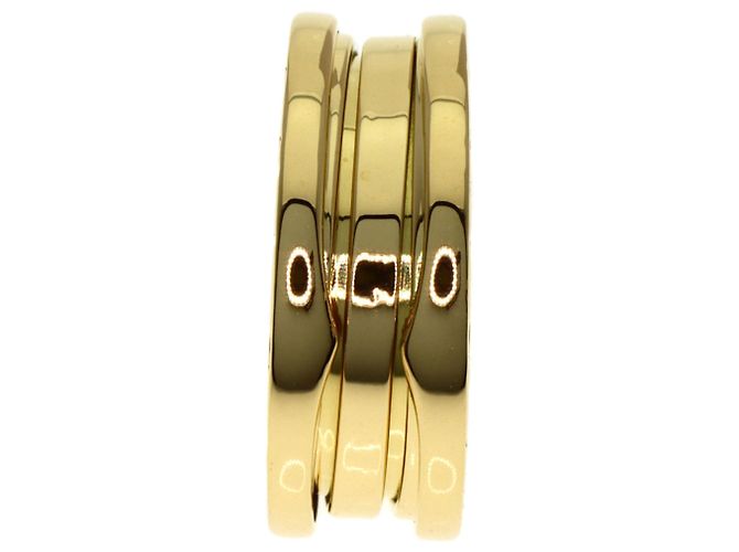 Bulgari Anello BVLGARI B-zero1 a 2 bande in oro giallo 18K D'oro - vista 3