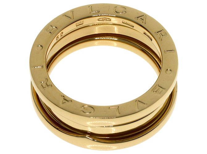Bulgari Anello BVLGARI B-zero1 a 2 bande in oro giallo 18K D'oro - vista 4