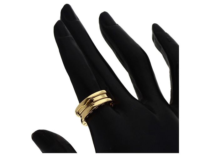 Bulgari Anello BVLGARI B-zero1 a 2 bande in oro giallo 18K D'oro - vista 5