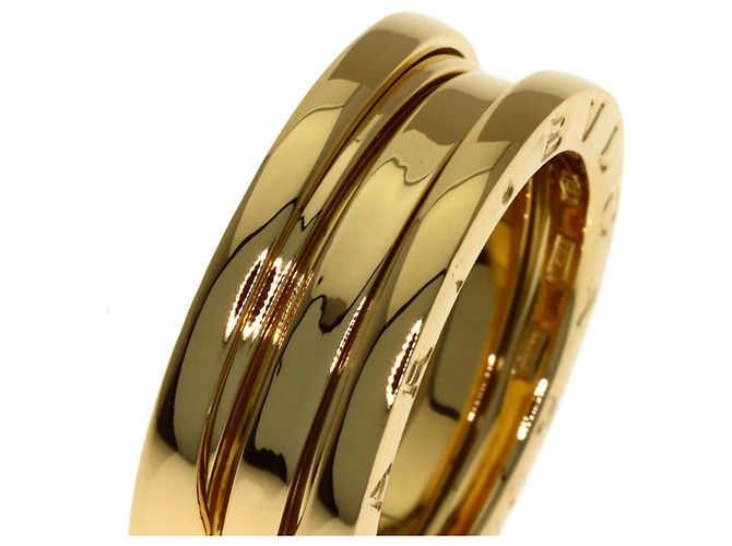 Bulgari Anello BVLGARI B-zero1 a 2 bande in oro giallo 18K D'oro - vista 7