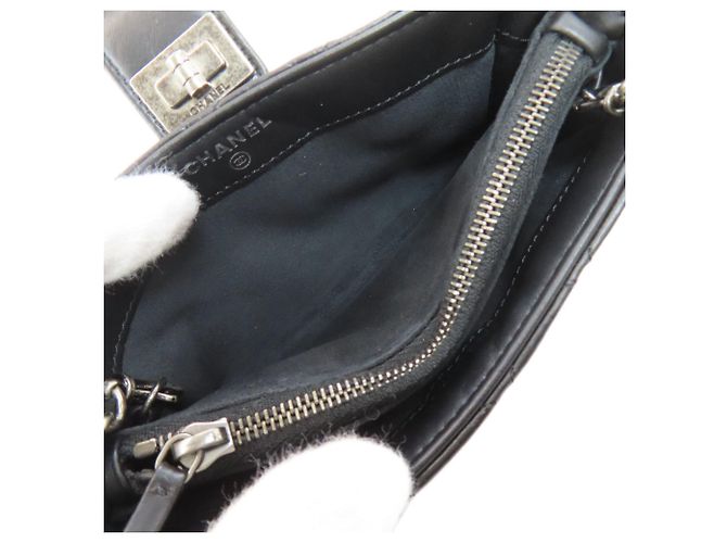 Timeless Borsa a spalla mini catena Chanel Nero - vista 5