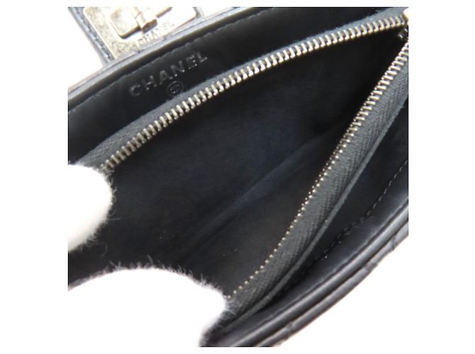 Timeless Borsa a spalla mini catena Chanel Nero - vista 6