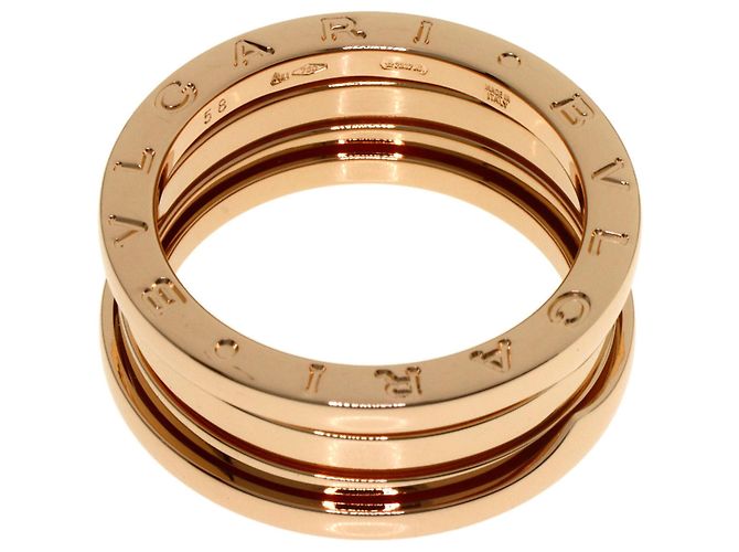 Bulgari Bvlgari B-zero1 2-Band Ring aus Roségold Golden - Ansicht 4
