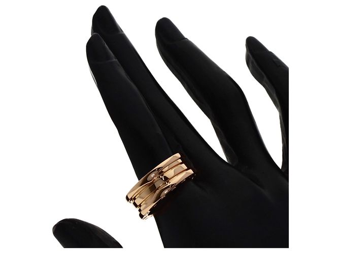 Bulgari Bvlgari B-zero1 2-Band Ring aus Roségold Golden - Ansicht 5