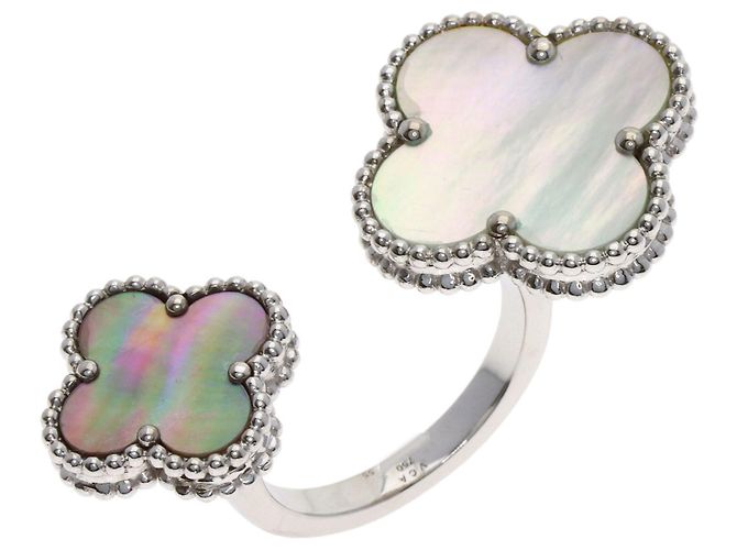 Anello Shell Entre Les Dita Magic Alhambra di Van Cleef & Arpels D'oro - vista 2