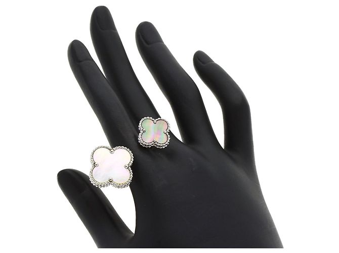 Anello Shell Entre Les Dita Magic Alhambra di Van Cleef & Arpels D'oro - vista 6