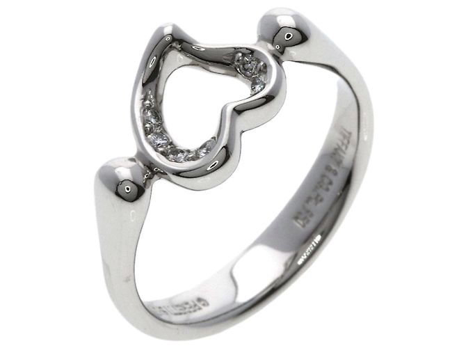 Bague en diamant Open Heart de Tiffany & Co. - vue 2