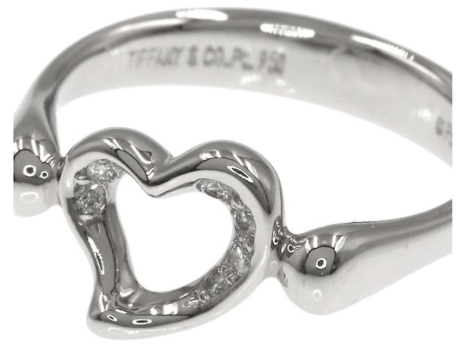 Bague en diamant Open Heart de Tiffany & Co. - vue 8