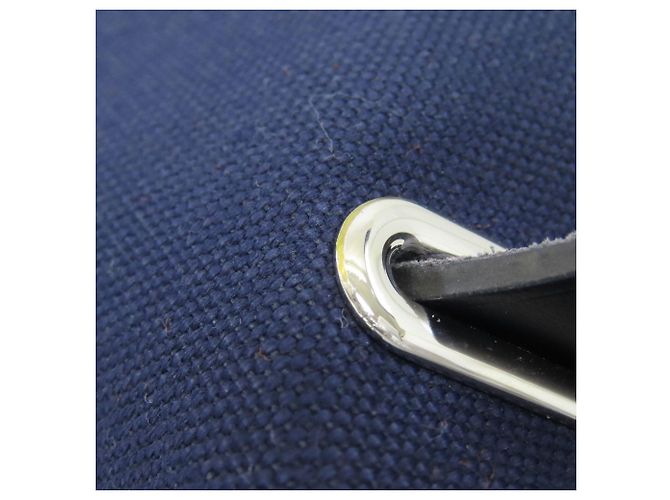 Borsa Hermès Herbag Zip Add MM Blu navy - vista 12