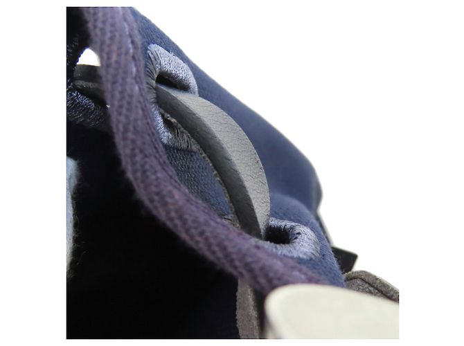 Borsa Hermès Herbag Zip Add MM Blu navy - vista 14
