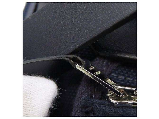 Borsa Hermès Herbag Zip Add MM Blu navy - vista 17
