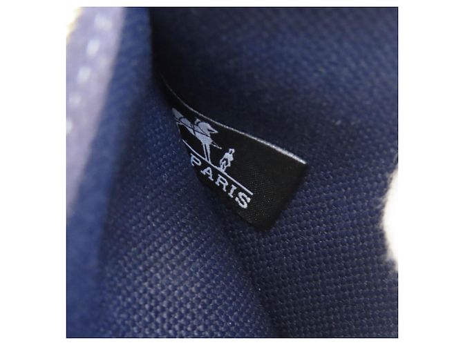 Borsa Hermès Herbag Zip Add MM Blu navy - vista 7