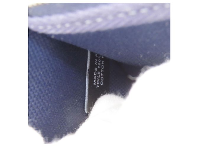 Borsa Hermès Herbag Zip Add MM Blu navy - vista 8
