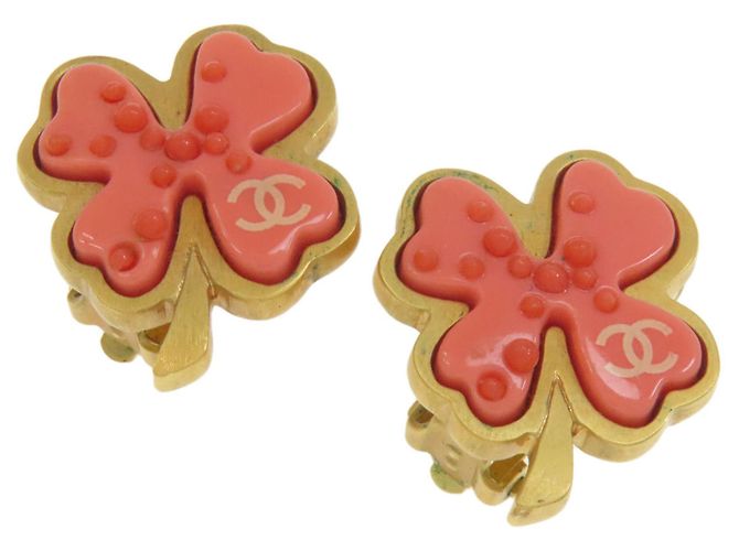 Bandring mit Kleeblatt-Motiv von Chanel Pink Golden - Ansicht 10