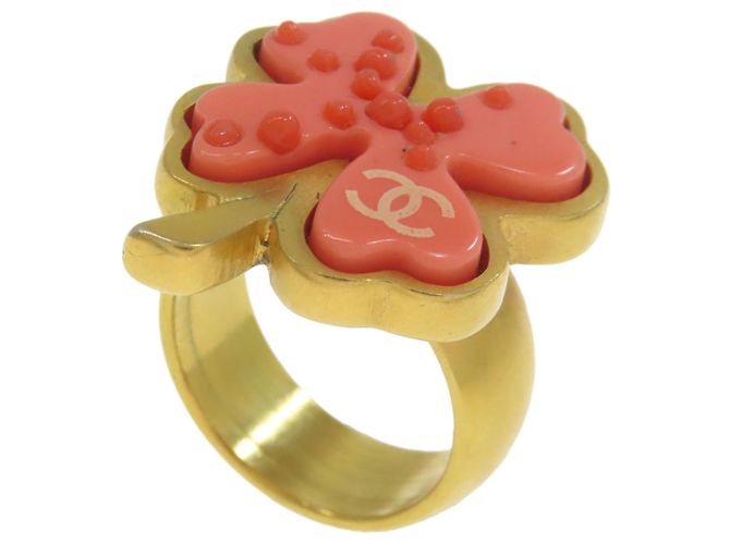 Bandring mit Kleeblatt-Motiv von Chanel Pink Golden - Ansicht 2