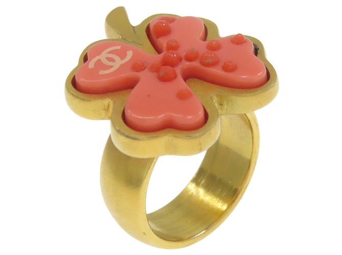 Bandring mit Kleeblatt-Motiv von Chanel Pink Golden - Ansicht 3