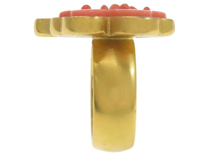 Bandring mit Kleeblatt-Motiv von Chanel Pink Golden - Ansicht 4